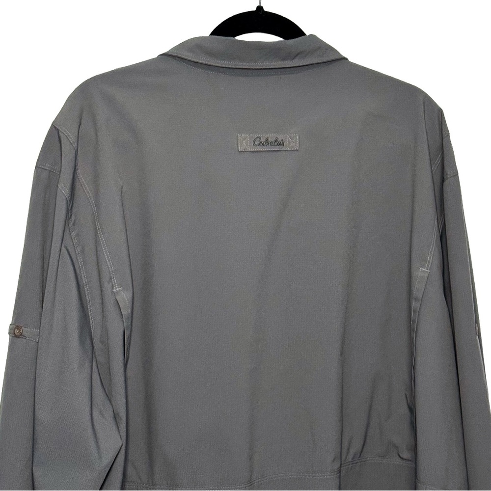 Cabela’s Guidewear Men’s 3XL Outdoor Button Down Vented Long Shirt UPF Fishing - Picture 11 of 12